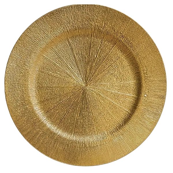 Bajo plato - Plain Dorado